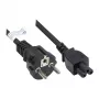Good Connections iezemēts kontaktdakšas uz C5 melns 3m