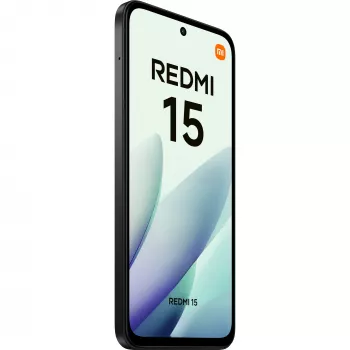 Xiaomi Redmi 15 17.5 cm (6.9) hibrīds Dual SIM 4G USB Type-C 6 GB 128 GB 7000 mAh Melns