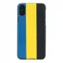 Aizsargmaciņš iPhone X/XS man and wood — dandy blue black, cietais apvalks