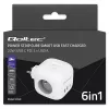 Pagarinātājs QOLTEC 52548 ar 3×AC kontaktligzdām un USB portu