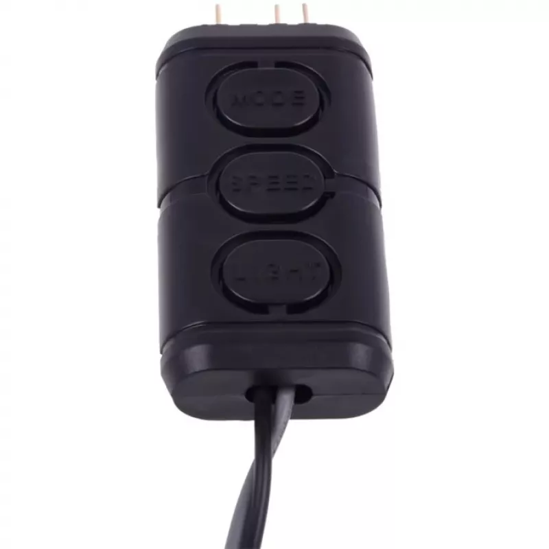Alphacool Aurora Eiscontrol adresējams RGB kontrolieris, melns