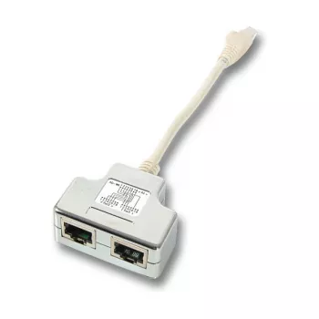 EFB-Elektronik T-Adapter Cat.6 2 x 10/100BaseT kabeļu koplietošanai