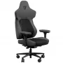 Spēļu krēsls Thunder X3 TEGC-2068101.11 — sieta apdare, ergonomisks dizains, melns