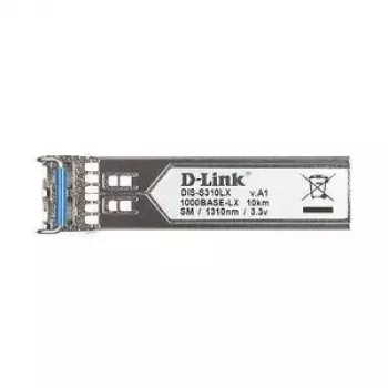 D-Link DIS-S301SX 1-portu Mini-GBIC SFP uz 1000BaseSX rūpnieciskais raiduztvērējs