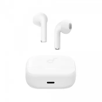 Anker K20i TWS Ausu austiņas, balss/mūzika, USB Type-C, Bluetooth, balta
