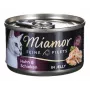 Miamor Feine Filets 74044 slapjā barība kaķiem, vista un rīsi, 100 g skārdene