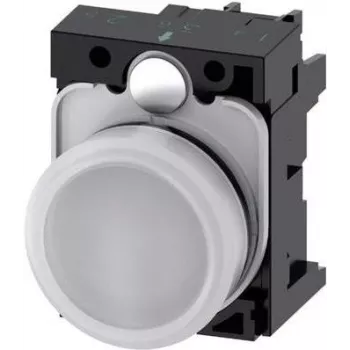 Siemens indikatora lampiņa Flat White 24 V/AC, 24 V/DC SIRIUS ACT 3SU1102-6AA60-1AA0 1 gab.