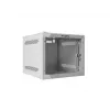 Sienas stiprinājuma statīvs LANBERG WF10-2304-10S 4U, 280×310×247 mm, 20 kg slodze, pelēks