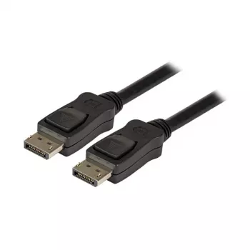 EFB-Elektronik DisplayPort 1.2 savienojuma kabelis, 4K60Hz, spraudnis-spraudnis, 0,5m, melns