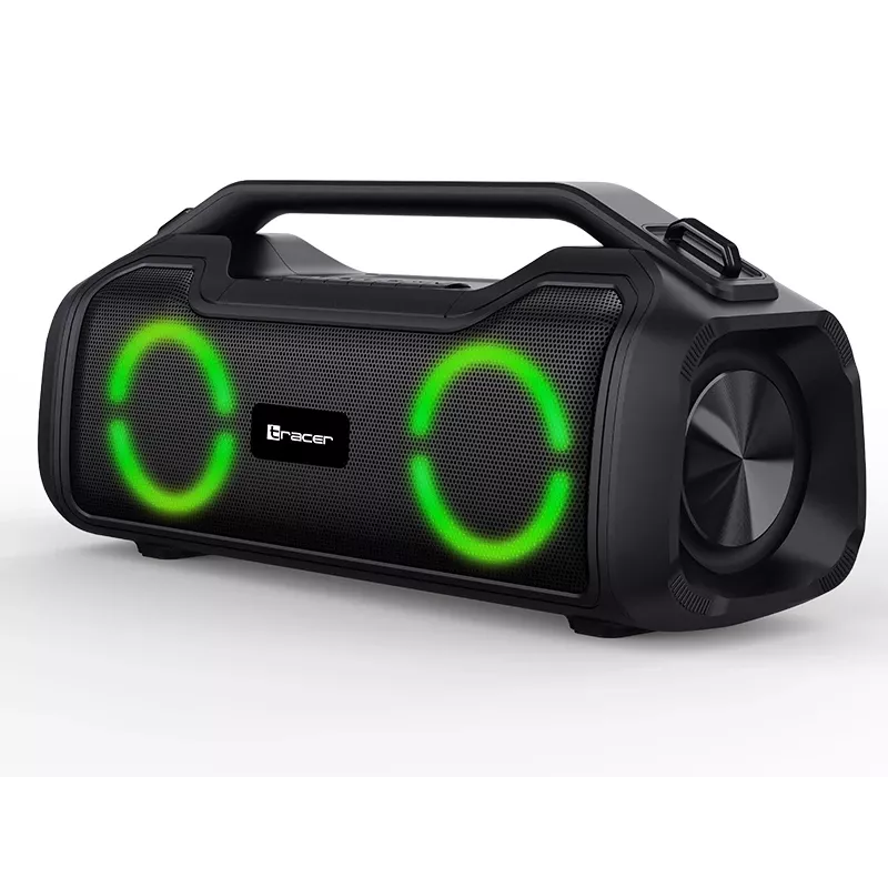 Pārnēsājams skaļrunis TRACER BigBoy TWS Bluetooth 40W RMS, Bluetooth 5.3, 12h akumulators, Melns