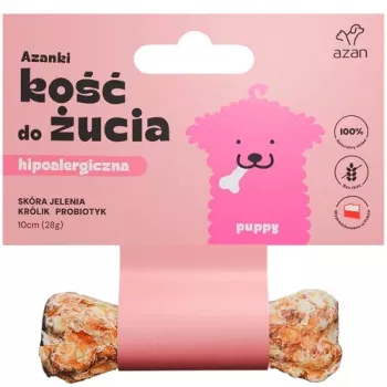 Suņu zobu kopšanas kārums Brit AZANKI Hipoalerģisks Kauls no Brieža Ādas 10 cm, 28 g, probiotiķis, bez graudiem