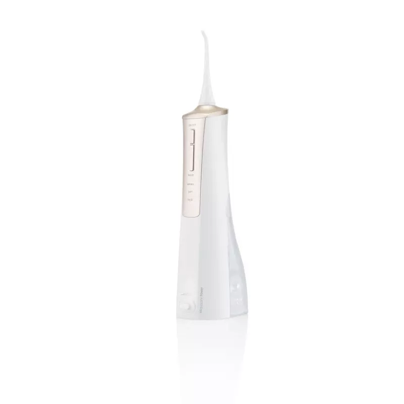 ETA Sonetic ETA270890000 Bezvadu mutes dobuma irigators, 200 ml, 2 uzgaļi, Balts/Zelts