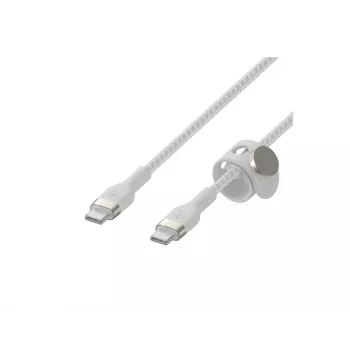 USB kabelis Belkin BOOST↑CHARGE PRO Flex 2m USB-C balts