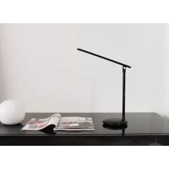 Galda lampa ColorWay CW-DL02B-B 4 W LED Melna