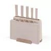 Maestro MR-1412-BEIGE Nažu komplekts ar bloku + Griešanas dēļu komplekts Bēšs