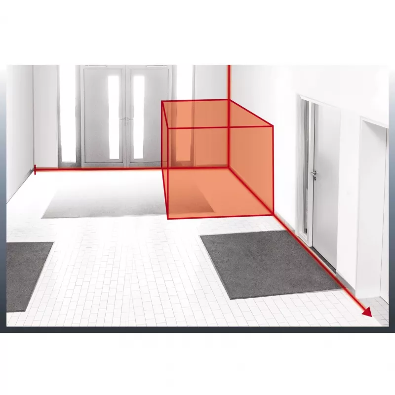 Lāzera attāluma mērītājs EINHELL TC-LD 50, melns/sarkans, 5 cm – 50 m