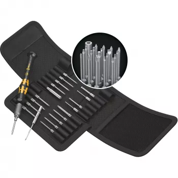 Wera ESD Bit-Skrūvgriežu komplekts Kraftform compact Micro 21 ESD 1 5/32 (4 mm) HIOS, 5/32 (4 mm) Halfmoon 44 mm (05135973001)