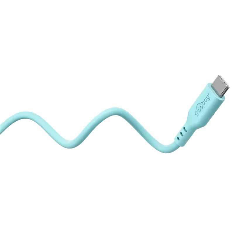 Goobay 77744 USB-C silikona kabelis 1.5m