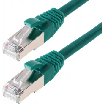 Tīkla kabelis Helos CAT5e SF/UTP 3m Zaļš