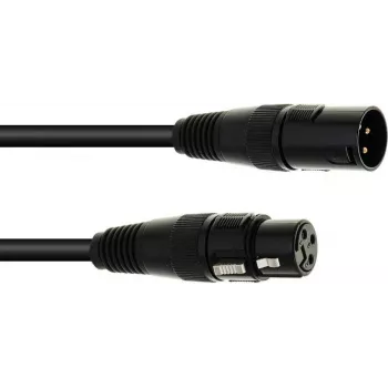 DMX kabelis 3-pin XLR EUROLITE 20 m model 3022785S gaismas vadībai
