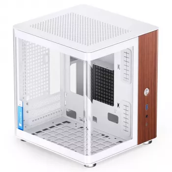 Jonsbo TK-0 datora korpuss, Mini-Tower, Mini-ITX, stikla sānu panelis
