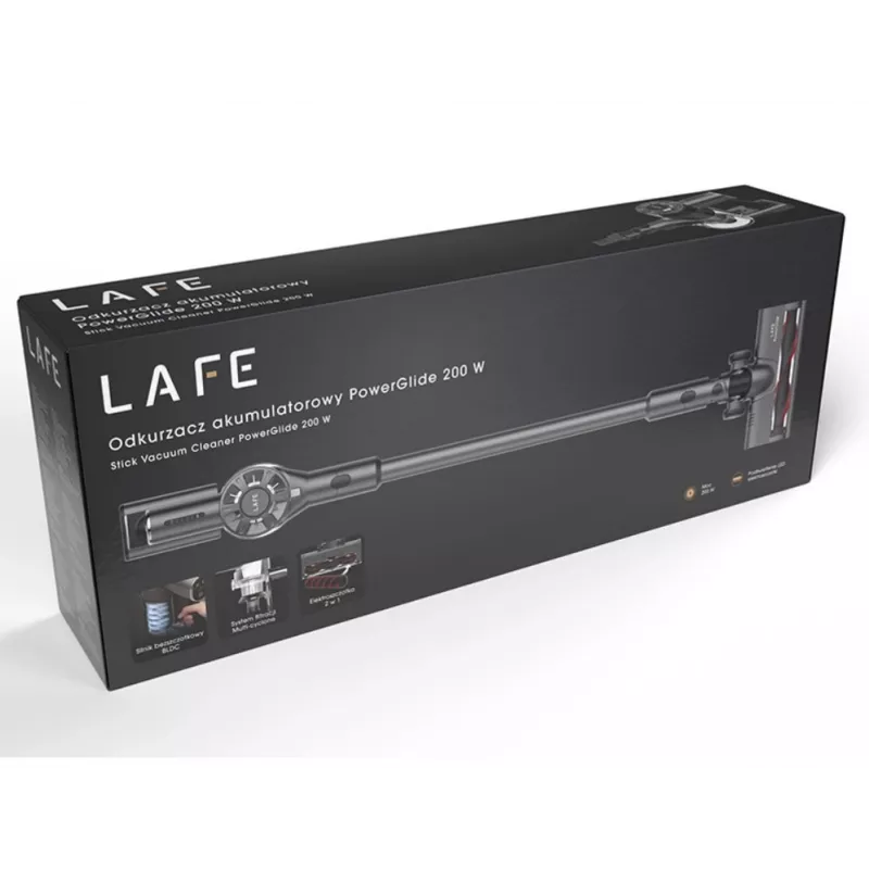 Putekļsūcējs LAFE 47531 Stick PowerGlide 200W