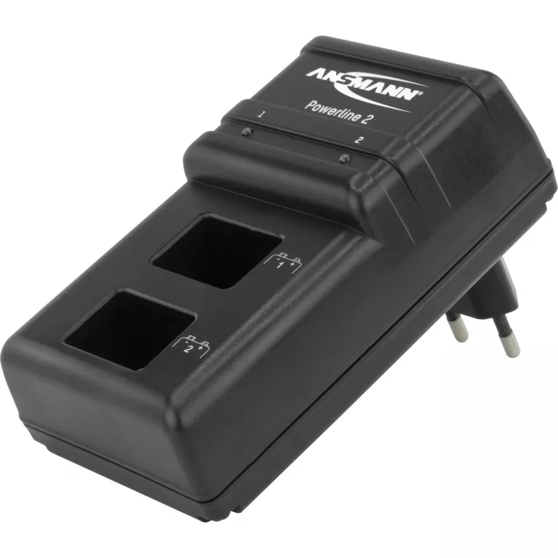 ANSMANN POWERline 2 - Akumulatoru lādētājs - 2x9V (5107043)