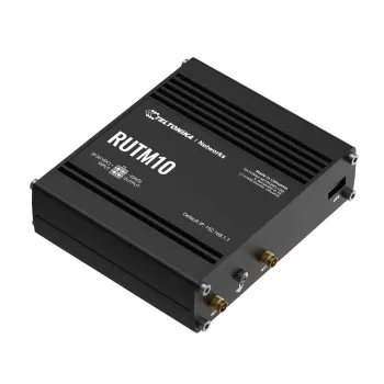 Teltonika RUTM10 bezvadu maršrutētājs Gigabit Ethernet divjoslu (2,4 GHz / 5 GHz) Melns