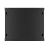 Sienas skapis Lanberg WF01-6409-00B 9U Melns