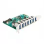 DeLOCK PCI Express x1 karte ar 7 x ārējiem USB 5 Gbps Type-A (sieviešu) portiem