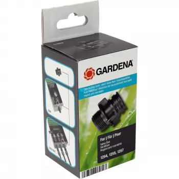 Dārza dušas piederums Gardena 5319-20 melns saderīgs ar Ventilbox V1 V3