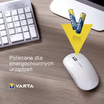 Varta Longlife Power AAA (R3) sārma bateriju komplekts — 24 gab.