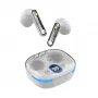 Austiņas White Shark GEB-TWS37 HyperBeat White