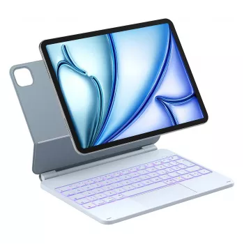 Folio Bluetooth tastatūras maciņš Inateck KB09119 iPad Air/Pro 11 collu (27,9 cm), 500 mAh akumulators, Zils