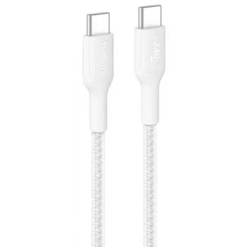 USB kabelis Belkin BoostCharge Pro 1m USB-C balts