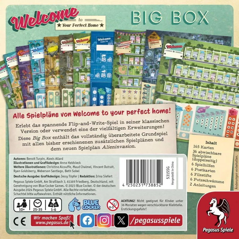 Welcome to your perfect Home Big Box, Galda spēle