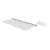 Bezvadu tastatūras un peles komplekts Logitech MK470 Slim Combo, balts, Nordic