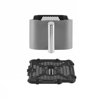 Ninja SL400EU dubultā fritētava 9.5 L 2470 W Karstā gaisa fritētava Melna, Pelēka