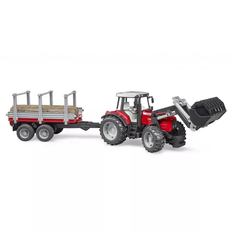 Bruder 02046 Sarkanā traktora rotaļlieta