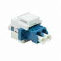 Logilink Keystone modulārais savienotājs LC-Duplex viens balts (NK0030)