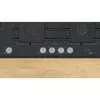 Bosch Serie 8 PRS9A6H40 gāzes plīts virsma, melna, iebūvējama, 90 cm, 5 zonas