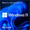 Windows 11 Pro darbstacijām, operētājsistēmas programmatūra 64 bitu, vācu valoda, DVD-ROM