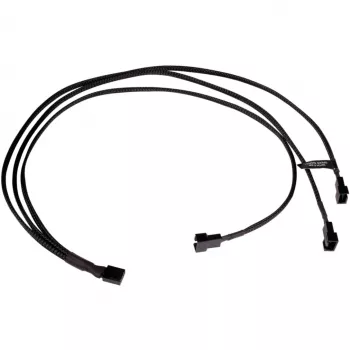 Alphacool 18681 RGB sadalītāja kabelis, plastmasa, melns, 600 mm