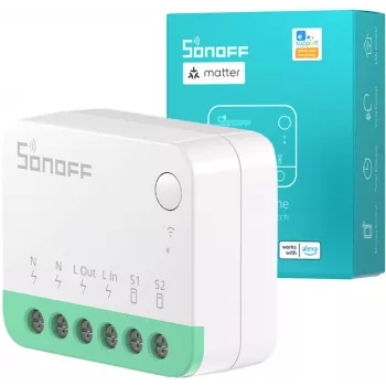 SONOFF Smart Wi-Fi Slēdzis 1 Kanāls MINIR4M Matter