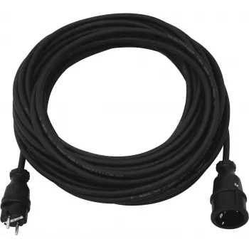 PSSO pagarinātāja kabelis 3x1,5 mm² 20 m Melns