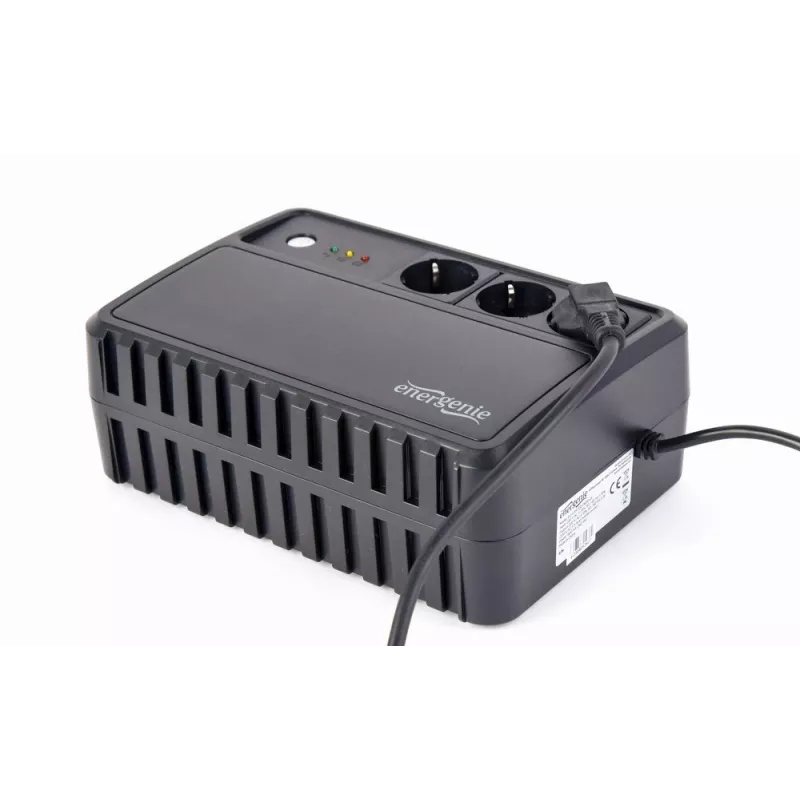 Gembird EG-UPS-3SDT1000-01 nepārtrauktās barošanas avots (UPS) Line-Interactive 1 kVA 600 W 3 AC kontaktligzdas