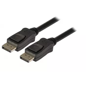 EFB-Elektronik DisplayPort 1.2 savienojuma kabelis, 4K60Hz, spraudnis-spraudnis, 2m, melns