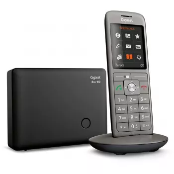 Gigaset CL660 bezvadu telefons antracīta krāsā