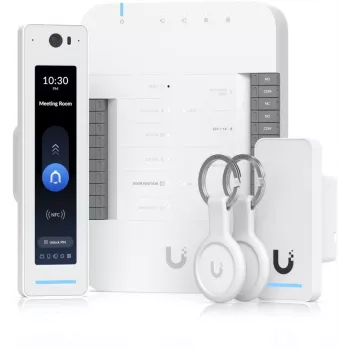 Ubiquiti G2 Starter Kit profesionāla piekļuves kontroles sistēma Sudraba