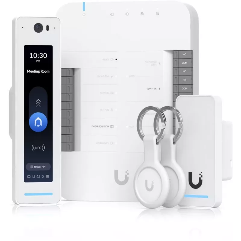 Ubiquiti G2 Starter Kit profesionāla piekļuves kontroles sistēma Sudraba